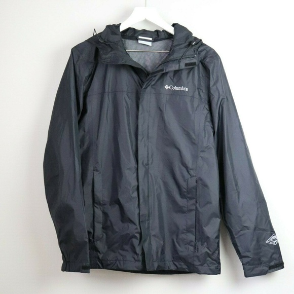 Columbia Other - Columbia OmniTech Watertight Hooded Rain Jacket